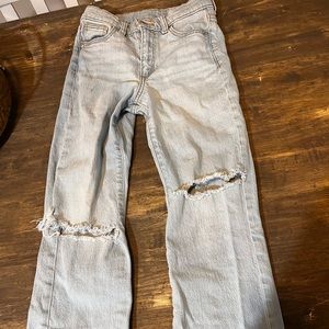 Girls size 8 art class mom jeans